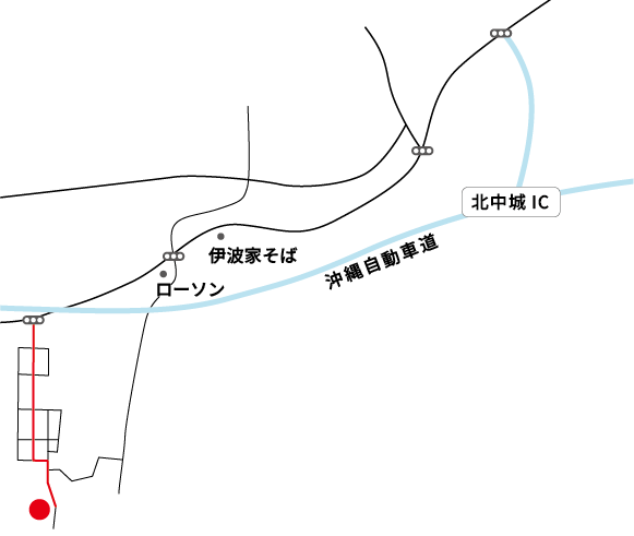 一般社団法人子どもと先生を元氣にする会　沖縄シュタイナー学園　地図